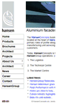 Mobile Screenshot of hansenprofile.dk